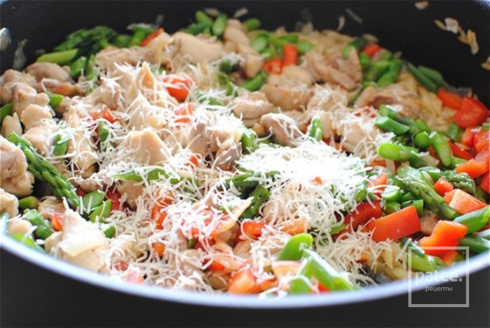 Ризотто с курицей и овощами - Шаг 9