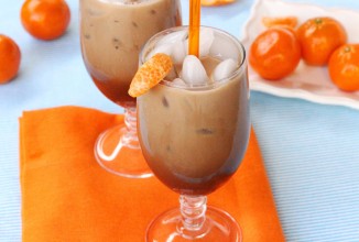 Мокка со льдом и мандарином