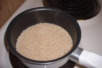 Кускус с чечевицей - приготовление