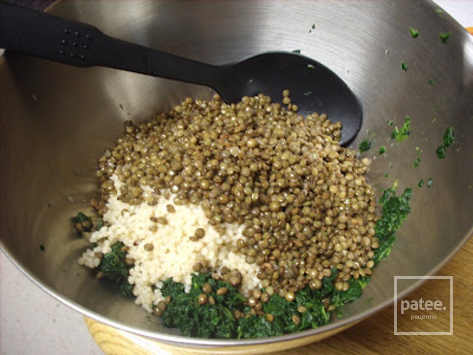 Кускус с чечевицей - Шаг 4
