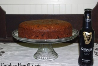 Лимонный торт с пивом Гиннесс и пряностями