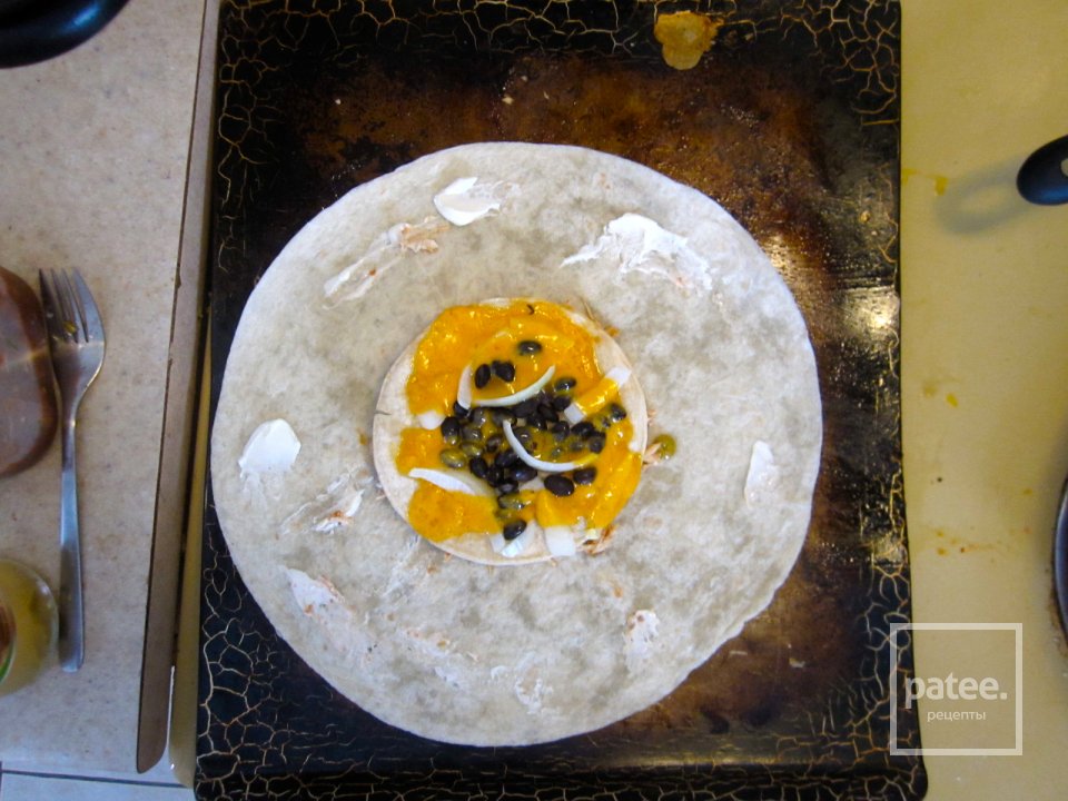 Хрустящие лепешки с курицей и овощами - Шаг 4