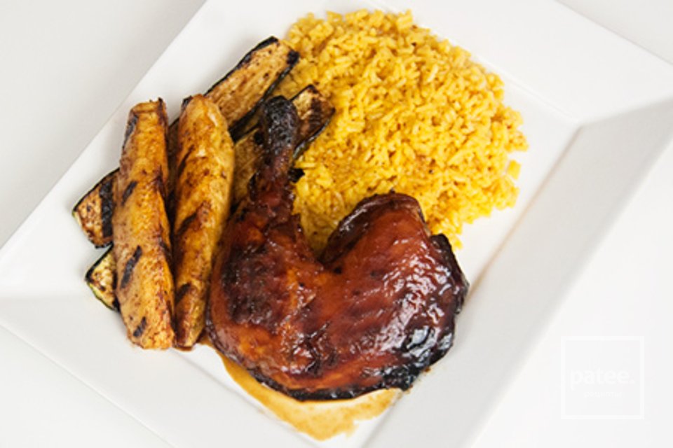 Жареная курица под соусом терияки - Шаг 13