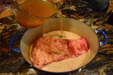 Говядина с овощами - приготовление