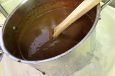 Шоколадное мороженое - приготовление