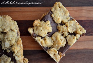 Овсяное печеное с шоколадом