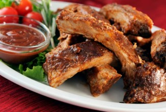 Свиные ребрышки на гриле