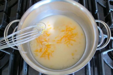 Сырное фондю - приготовление