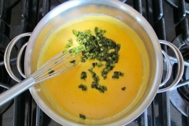 Сырное фондю - приготовление