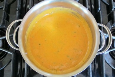 Сырное фондю - приготовление