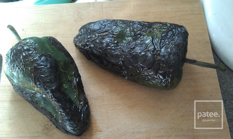 Тамале с перцем и чёрной фасолью - Шаг 4