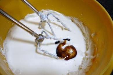 Зеленые вафли - приготовление