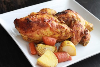 Жареная курица по-индийски