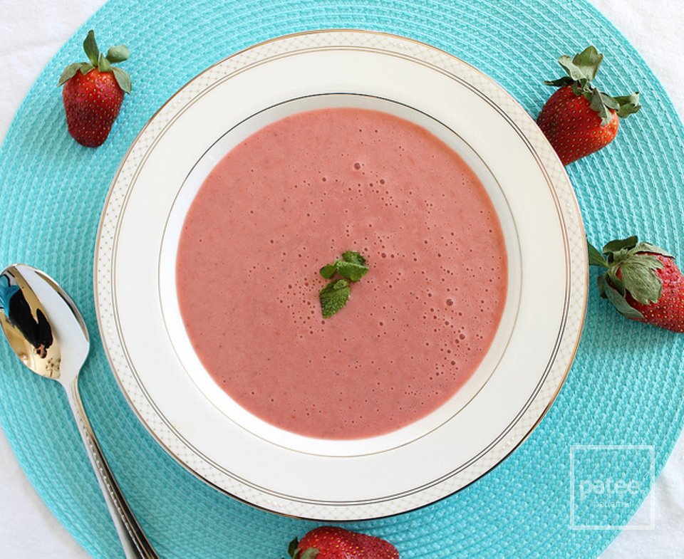 Холодный клубничный суп - Шаг 5