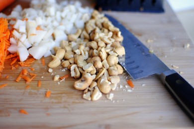 Фарш индейки в имбирном соусе - приготовление