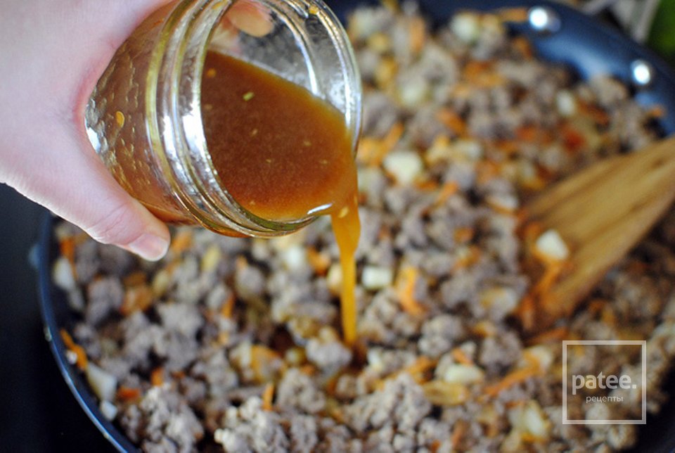 Фарш индейки в имбирном соусе - Шаг 6