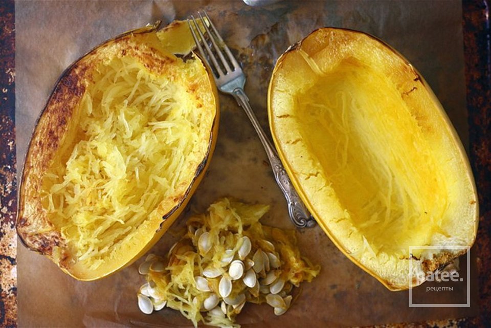 Спаржевая запеканка с тыквой - Шаг 2