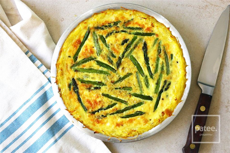 Спаржевая запеканка с тыквой - Шаг 11