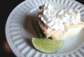 Пирог с лаймовой начинкой