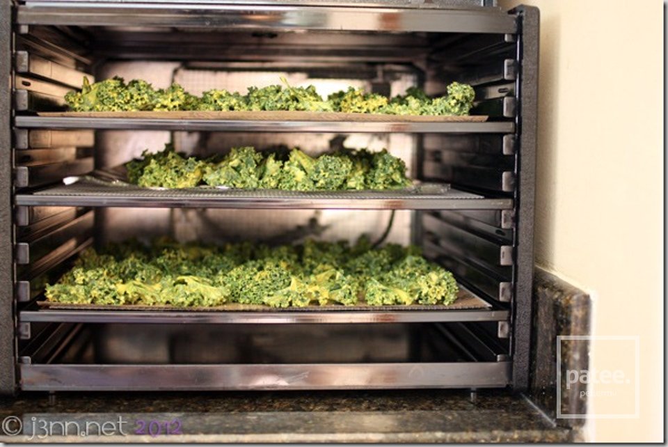 Хрустящая листовая капуста - Шаг 4