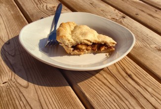 Яблочный пирог без сахара