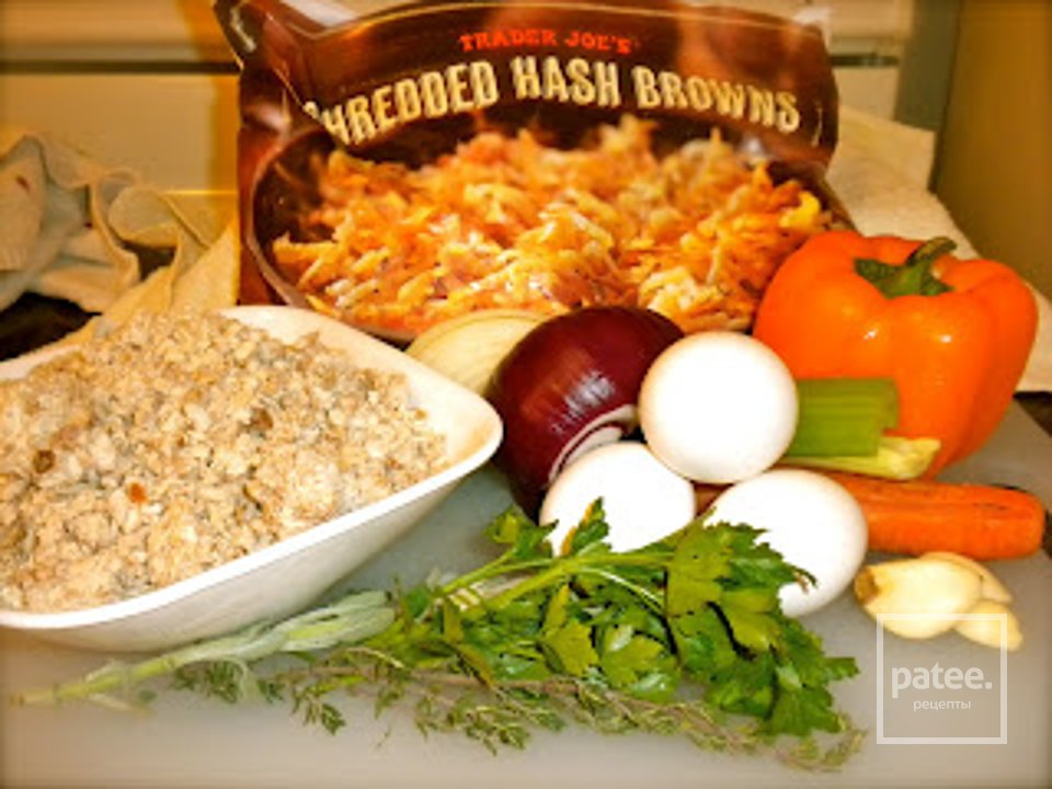 Хэш из овощей и свинины - Шаг 2