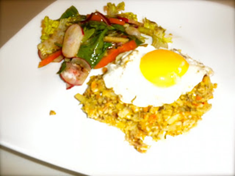 Хэш из овощей и свинины - Шаг 11