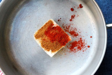 Попкорн с копченой паприкой и соком лайма - приготовление