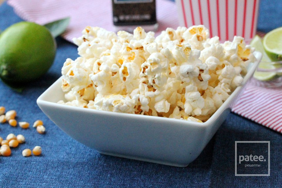 Попкорн с копченой паприкой и соком лайма - Шаг 3