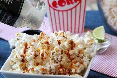 Попкорн с копченой паприкой и соком лайма - приготовление