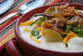 Сливочный суп с картофелем