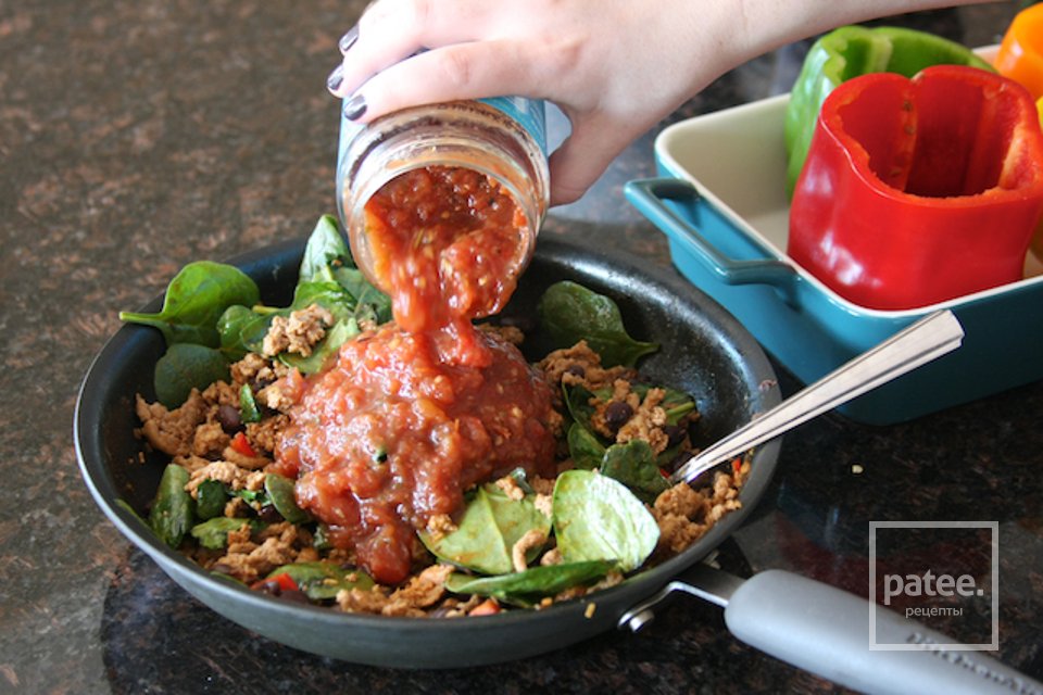 Фаршированный перец по-мексикански - Шаг 4