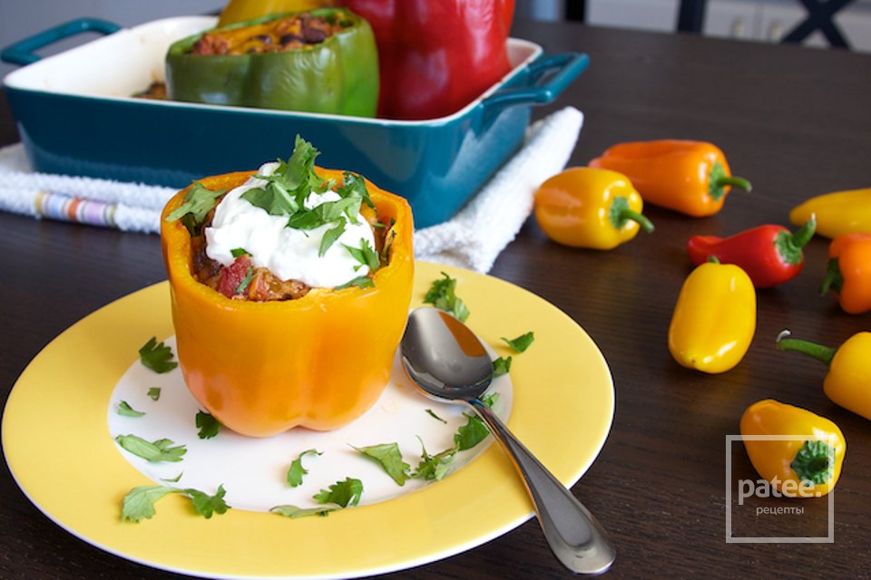 Фаршированный перец по-мексикански - Шаг 7