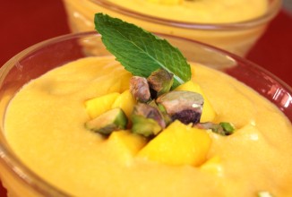 Манговый пудинг