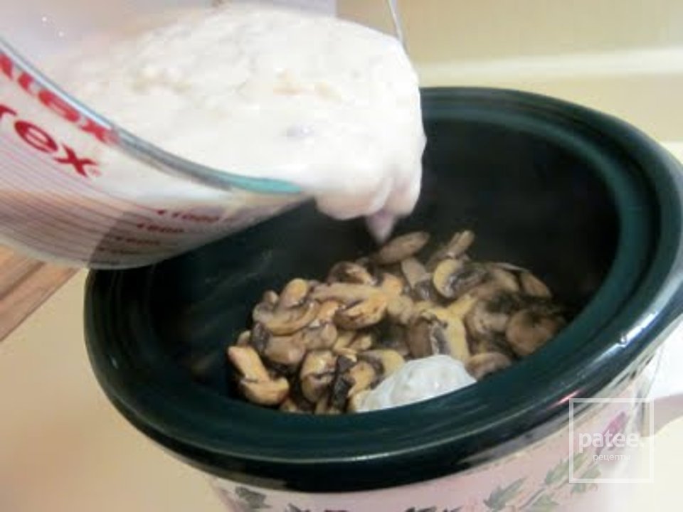 Свиные отбивные с грибами - Шаг 5