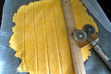 Крекеры с сыром - приготовление