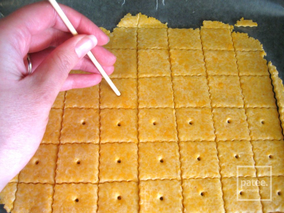Крекеры с сыром - Шаг 6