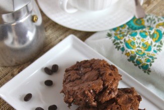 Шоколадное печенье с эспрессо