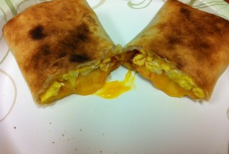 Буррито с яйцами