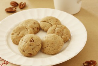 Овсяное печенье с орехами Пекан