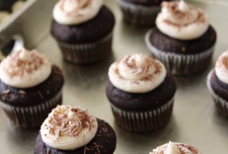 Кексы с ликером Бейлис