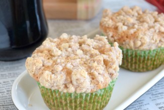 Яблочные кексы