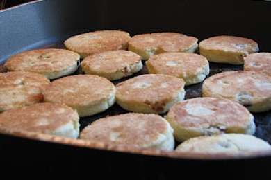 Уэльские оладьи - приготовление