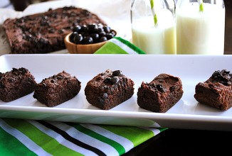 Брауни с ликером и эспрессо