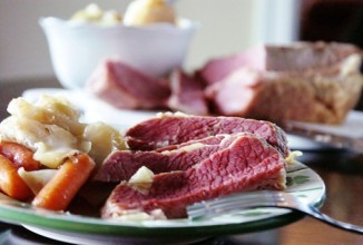 Солонина с овощами