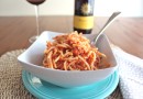 Спагетти под соусом с водкой