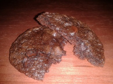 Рецепт Шоколадное печенье с нутеллой