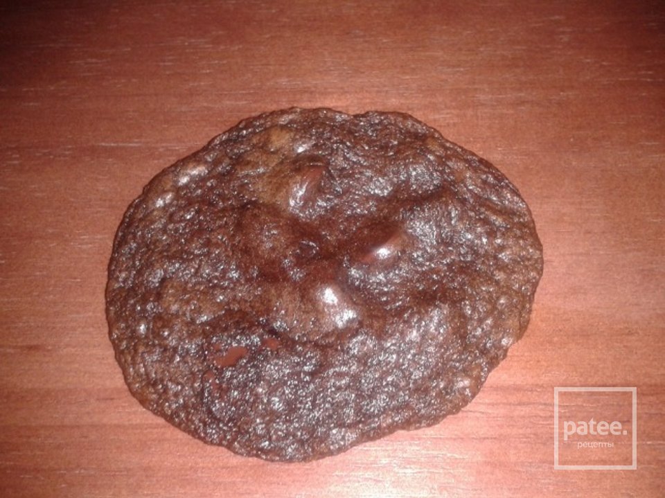 Шоколадное печенье с нутеллой - Шаг 8