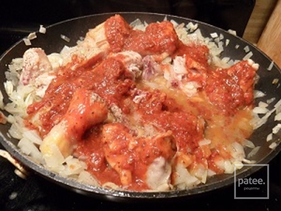 Жареная курица под соусом - Шаг 3