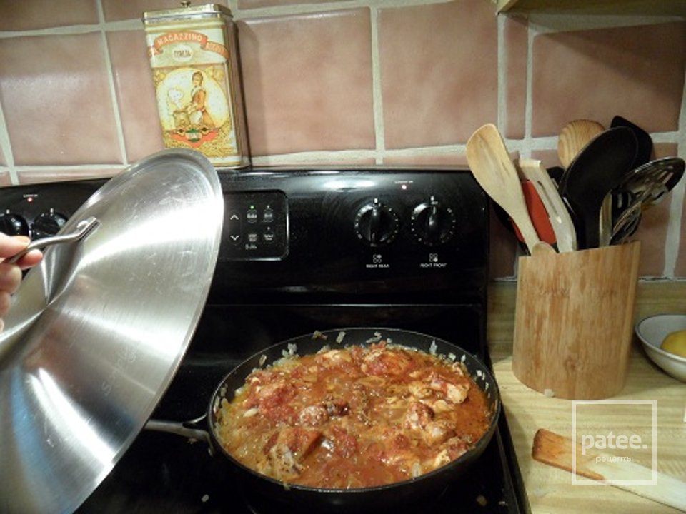 Жареная курица под соусом - Шаг 5